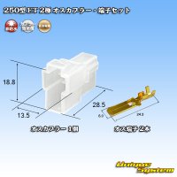 住友電装 250型 ET 非防水 2極 オスカプラー・端子セット