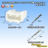 画像: 住友電装 025+090型TS ハイブリッド 非防水 20極 オスカプラー・端子セット