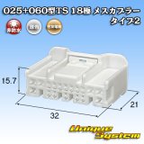 画像: 住友電装 025+060型TS ハイブリッド 非防水 18極 メスカプラー タイプ2