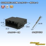 画像: 日本航空電子JAE 025型 MX34 非防水 20極 オスカプラー・端子セット