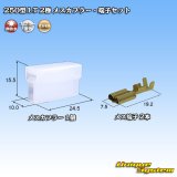 画像: 住友電装 250型 LT 非防水 2極 メスカプラー・端子セット