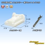 画像: 東海理化 025型II 非防水 6極 メスカプラー・端子セット タイプ10