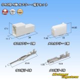 画像: 東海理化 040III型 非防水 4極 カプラー・端子セット