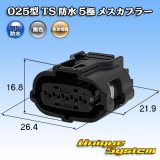 画像: 住友電装 025型 TS 防水 5極 メスカプラー