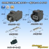 画像: 住友電装 090型 TS 防水 2極 カプラー・端子セット タイプ6