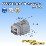 画像: 住友電装 090型 TS 防水 6極 メスカプラー タイプ2