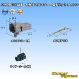 画像: 住友電装 090型 TS 防水 6極 オスカプラー・端子セット タイプ2