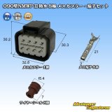 画像: 三菱電線工業製 (現古河電工製) 090型NMWP II 防水 8極 メスカプラー・端子セット