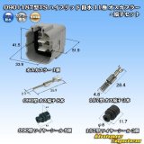 画像: 住友電装 090+187型TS ハイブリッド 防水 11極 オスカプラー・端子セット