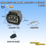 画像: 矢崎総業 090型II 防水 6極 メスカプラー・端子セット タイプ2