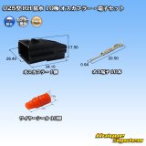 画像: 矢崎総業 025型 RH 防水 10極 オスカプラー・端子セット