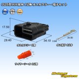 画像: 矢崎総業 025型 RH 防水 12極 オスカプラー・端子セット