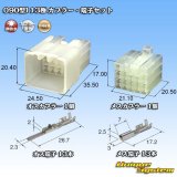 画像: 矢崎総業 090型I 非防水 13極 カプラー・端子セット