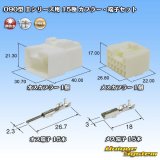 画像: 矢崎総業 090型II 非防水 15極 カプラー・端子セット