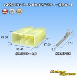 画像: 矢崎総業 120型 PAシリーズ 非防水 9極 オスカプラー・端子セット